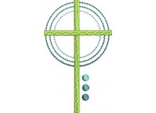 Stickdatei - Kreuz 4